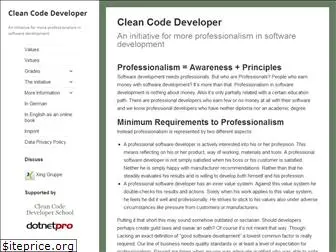 clean-code-developer.com