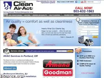 cleanairactheatingandac.com