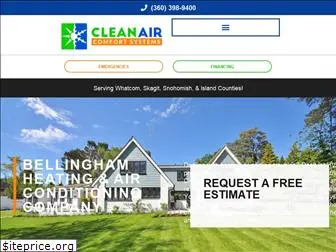 cleanaircomfortsystems.com
