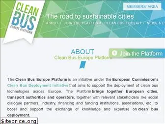 cleanbusplatform.eu
