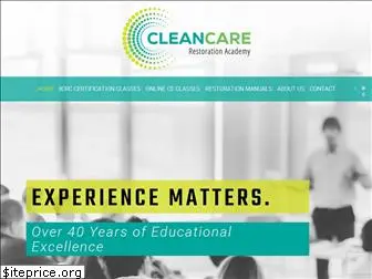 cleancareacademy.com