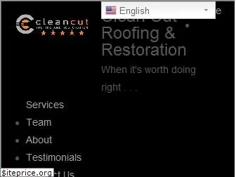 cleancutroofing.com