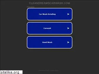 cleandreamscarwash.com