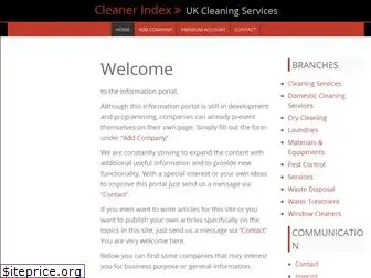 cleanerindex.com