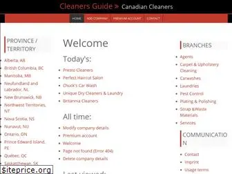 cleanersguide.org