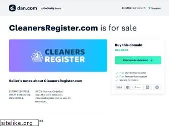 cleanersregister.com