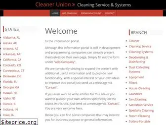 cleanerunion.com