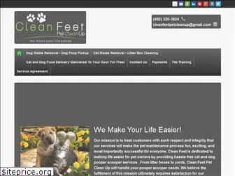 cleanfeetpetcleanup.com