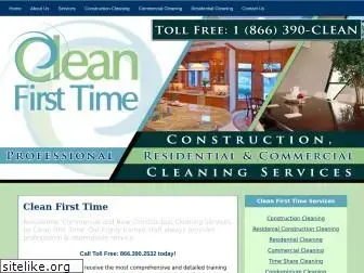 cleanfirsttime.com