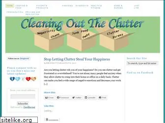 cleaningouttheclutter.com