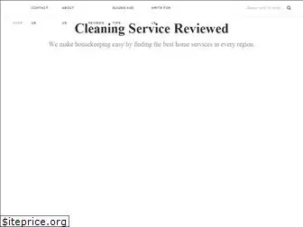 cleaningservicereviewed.com