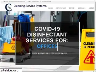 cleaningservicesystems.com