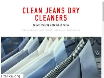 cleanjeansdrycleaners.com