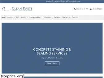 cleankrete.com