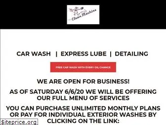 cleanmachinecarwashli.com