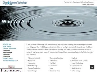 cleansciencestech.com