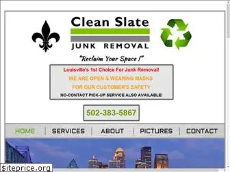 cleanslatejunkremoval.com