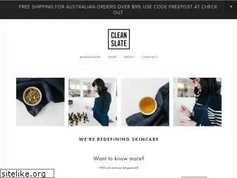 cleanslateskincare.com