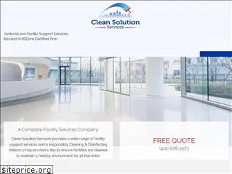 cleansolutionservices.com