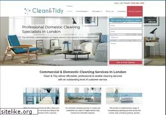 cleantidy.co.uk