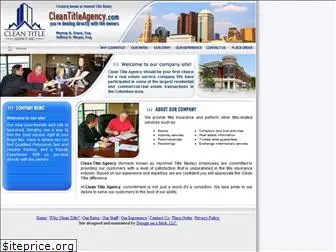 cleantitleagency.com