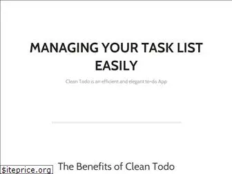 cleantodo.com