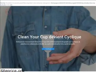 cleanyourcup.com