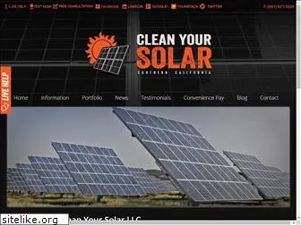 cleanyoursolar.com