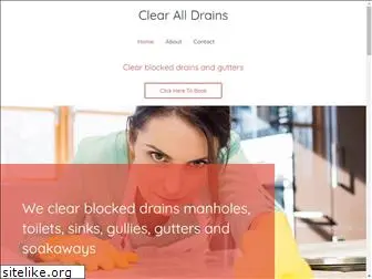 clearalldrains.com
