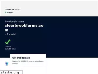 clearbrookfarms.com