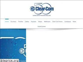 clearcom50.com