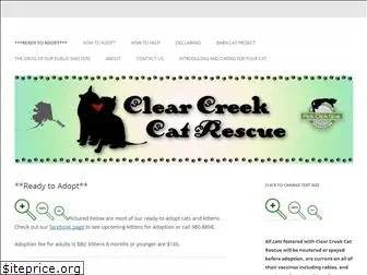 clearcreekcatrescue.org