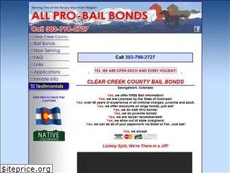 clearcreekcountybailbonds.com