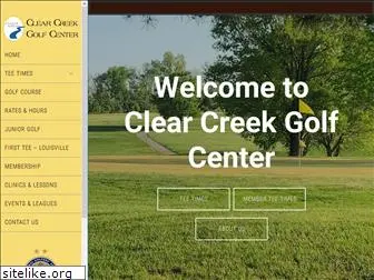 clearcreekgolfcenter.com