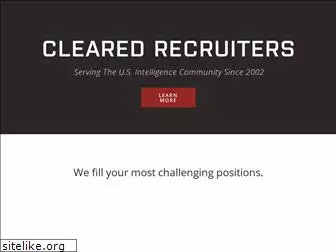 cleared-recruiters.com