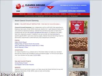clearedground.org