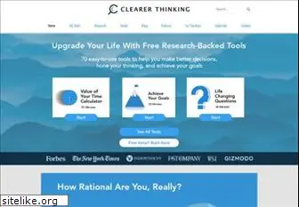 clearerthinking.org