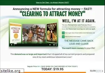 clearingtoattractmoney.com