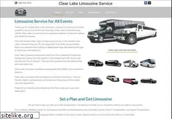 clearlakelimousine.com