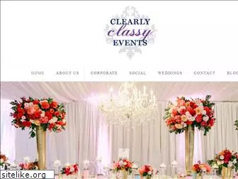 clearlyclassyevents.com