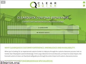 clearquickcustoms.com