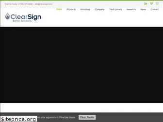 clearsign.com