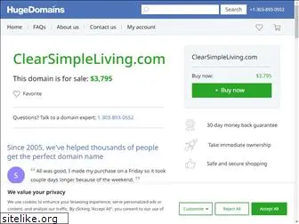 clearsimpleliving.com