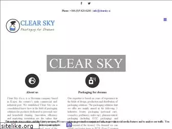 clearsky.si