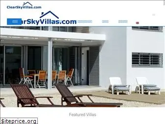 clearskyvillas.com