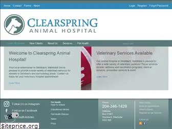 clearspringanimalhospital.com