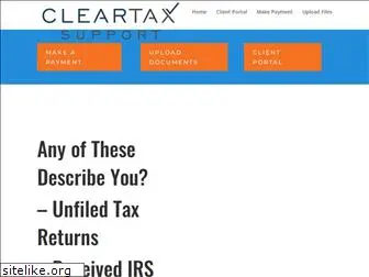 cleartaxsupport.com