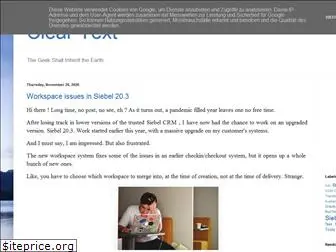 cleartext.blogspot.de