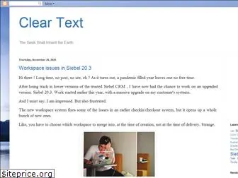 cleartext.blogspot.no