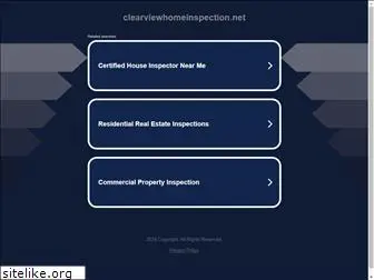 clearviewhomeinspection.net